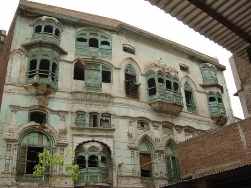 kapoor house peshawar, house, peshawar, pakistan, kapoor, pathan, old, HD wallpaper
