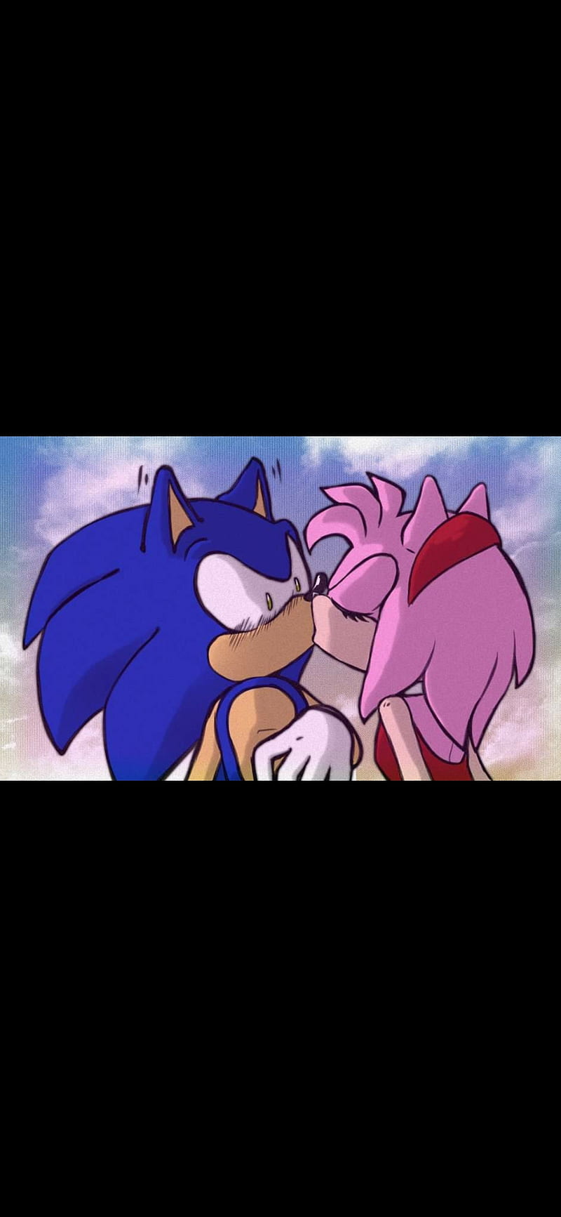 Sonamy  Sonic and shadow, Hedgehog art, Sonic and amy