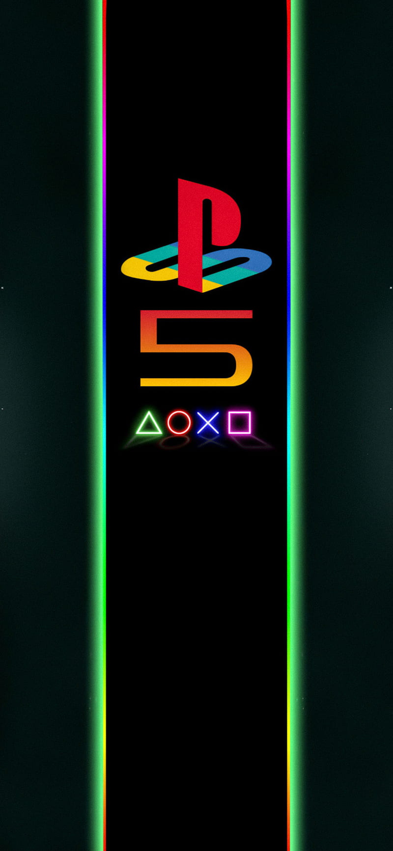 PlayStation Abstract Digital Art Background 4K Phone iPhone Wallpaper  1381c