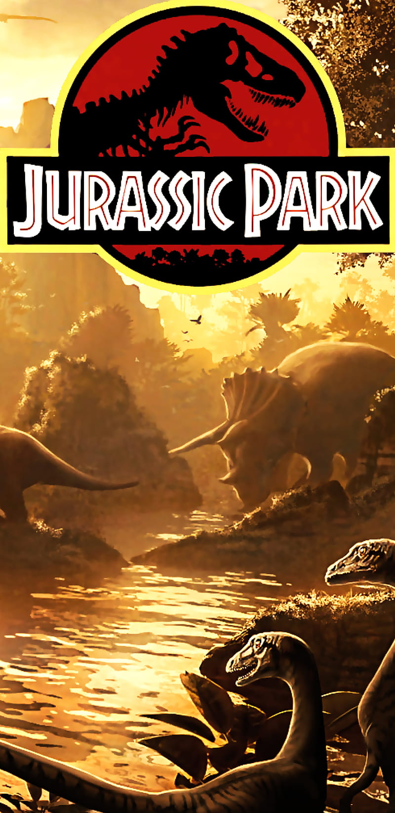 Jurassic Park 5, creatures, dino, dinosaurs, jurassic park, monsters, reptile, rex, theme park, HD phone wallpaper