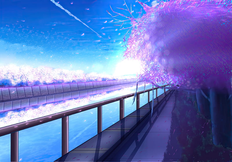 Anime School Girl Drinking Water Relaxing By The River Live Wallpaper -  MoeWalls