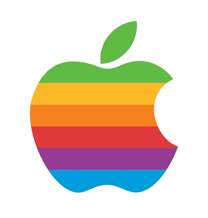 Apple Logo Retro iPhone, HD phone wallpaper