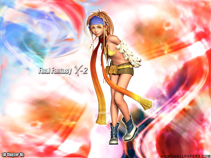 Final Fantasy X-2, games, peine, cg, video game, game, video games, yuna,  rikku, HD wallpaper