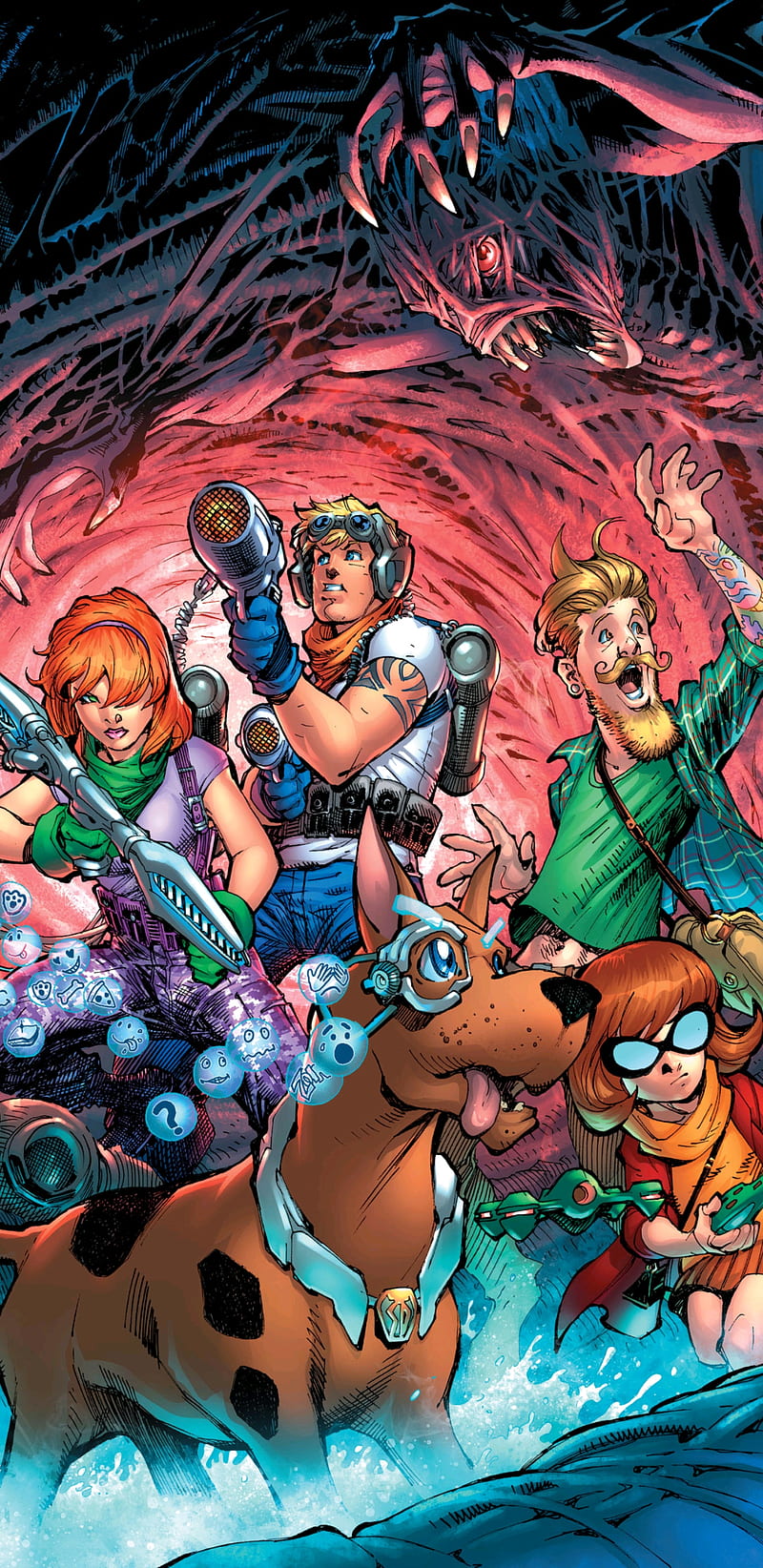 ScoobyDoo Apocalypse, comics, crazy, dc, HD phone wallpaper