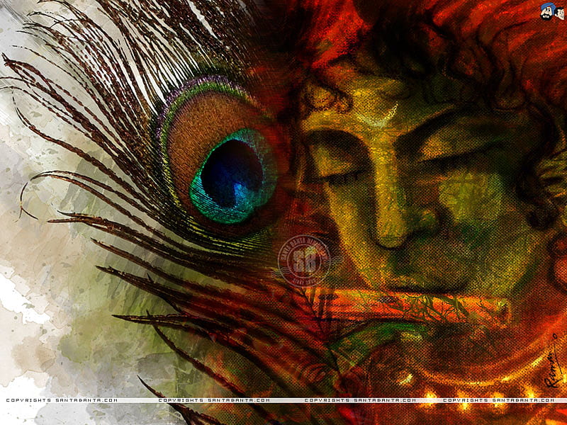 Lord krishna, peacock, lord, krishna, love, HD wallpaper | Peakpx