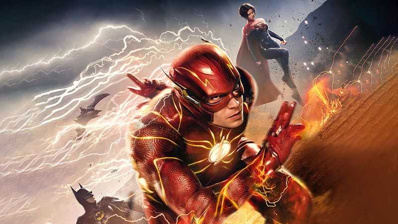 The Flash Movie Screenx Poster , the-flash-movie, batman, flash, supergirl, 2023-movies, movies, HD wallpaper