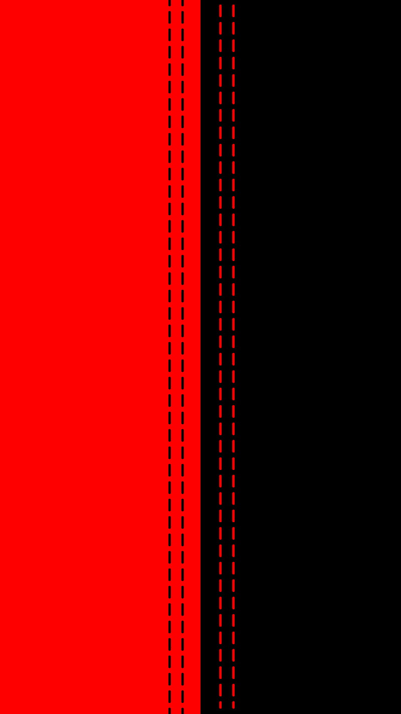Red & Black lines, abstract, black, dash, desenho, flat, lines, modern, red, simple, HD phone wallpaper