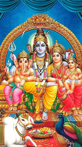 Samy, Lord Shiva And Parvati Maa, Lord Shiva, Parvati Maa, God, Ganesh Ji,  Murugan, Hd Phone Wallpaper | Peakpx