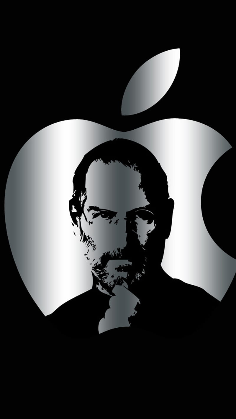 Steve Jobs Apple , steve jobs, logo, HD phone wallpaper