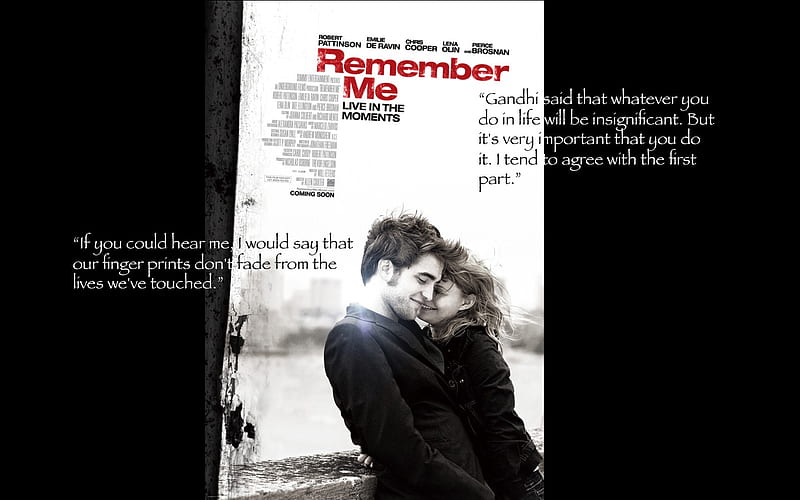 remember me movie quotes