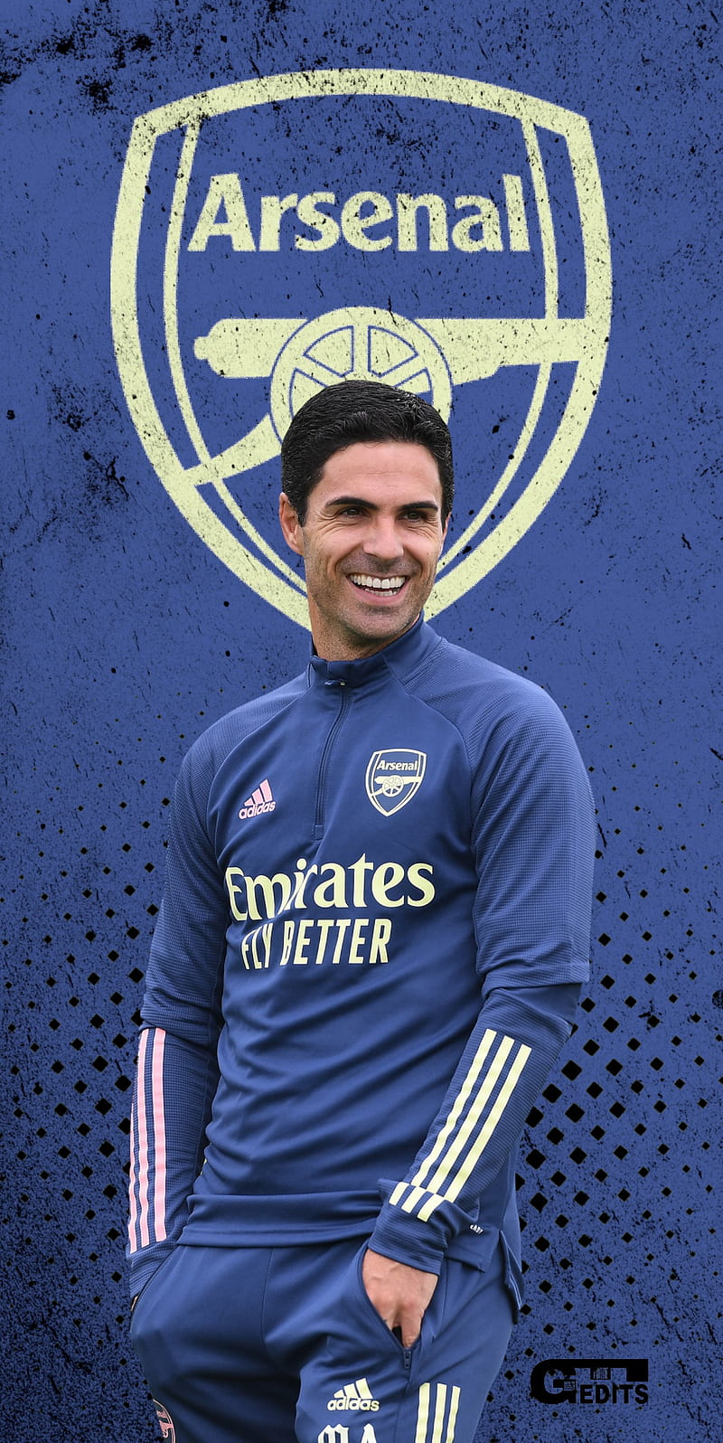 Arteta, afc, arsenal, football, manager, soccer, HD phone wallpaper