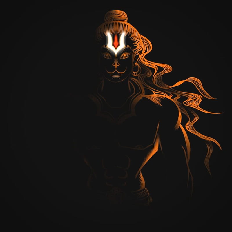 Hanuman - - - Lord Hanuman Ji, Dark Hanuman, HD phone wallpaper | Peakpx