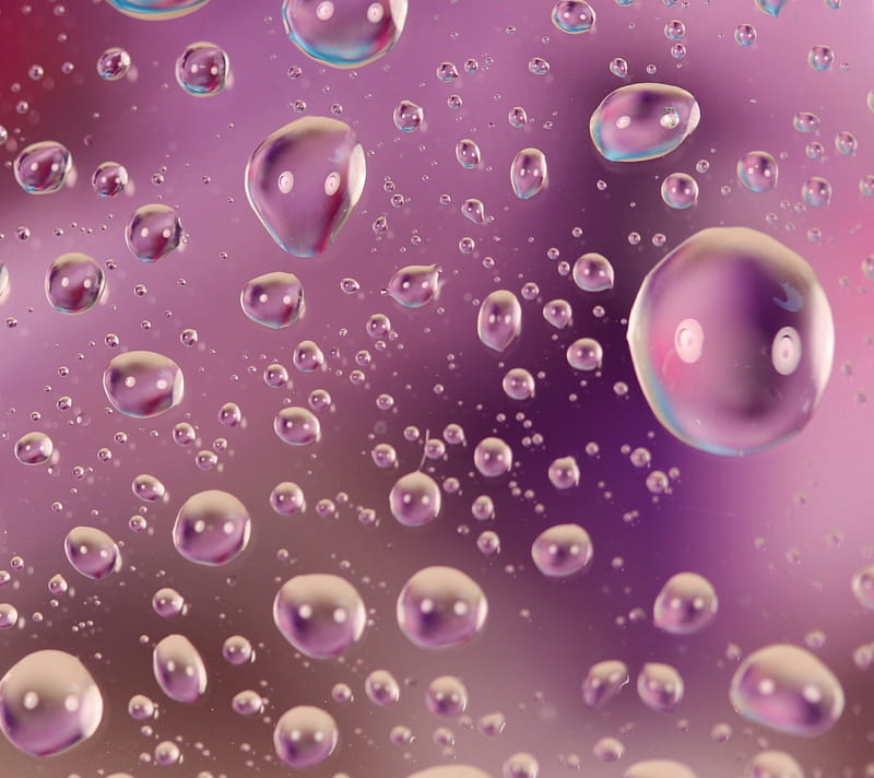 2160x1920px, air bubbles, pattern, pink water, water, HD wallpaper