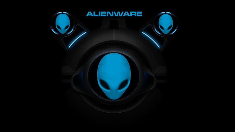future alien, faces, aliens, windows 7, alienware, space, logos, HD wallpaper