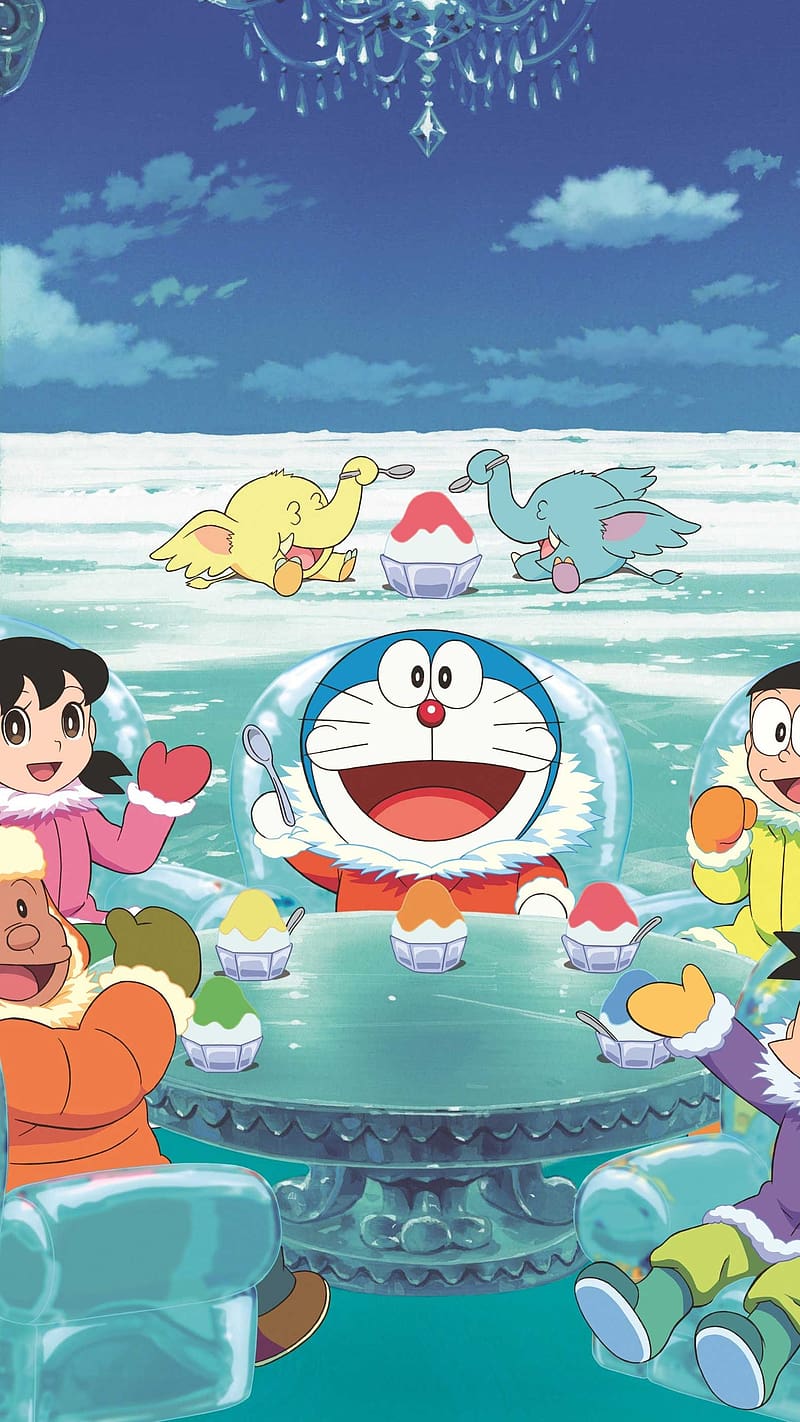 Loved this movie,cried soo much when qui finally flew😭😭,Had to draw a  fanart🥰🥰. : r/Doraemon