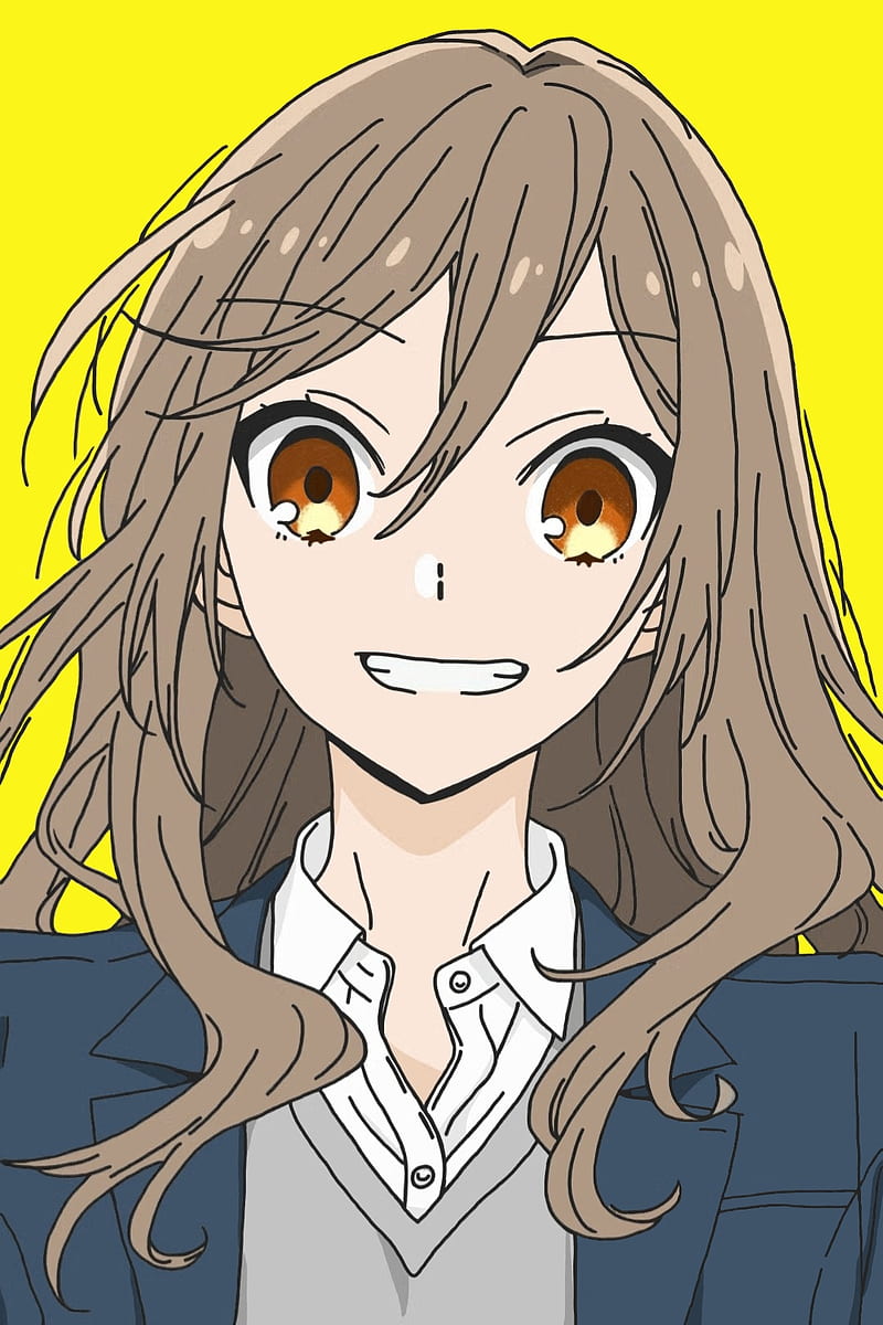 HoriMiya] Hori Kyouko, #character, #yellow, #animeart, #animegirl,  #illustration, HD phone wallpaper