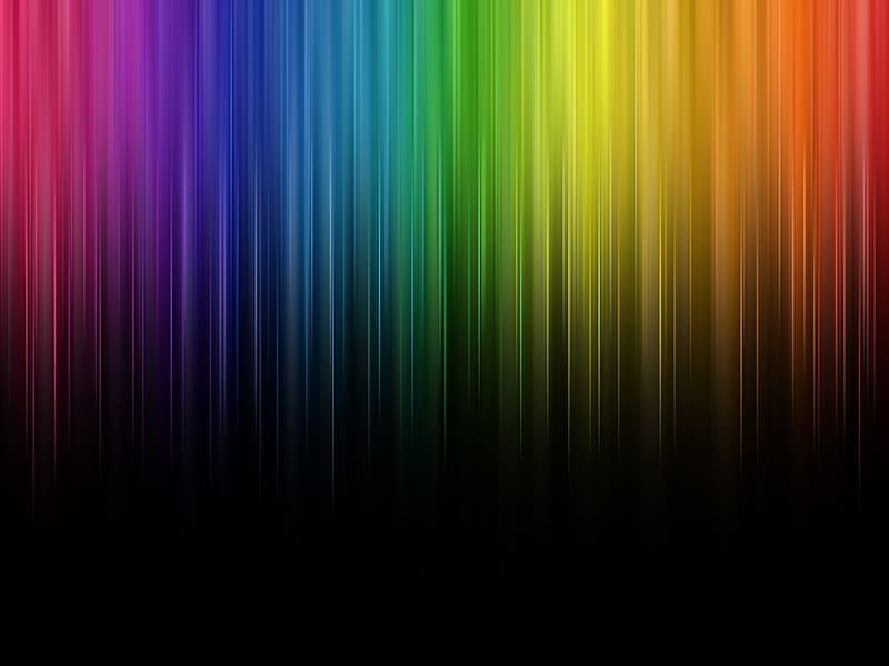 Abstract, Rainbow, Lines, Colors, Rgb, HD wallpaper