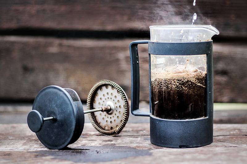 time lapse of French press, HD wallpaper