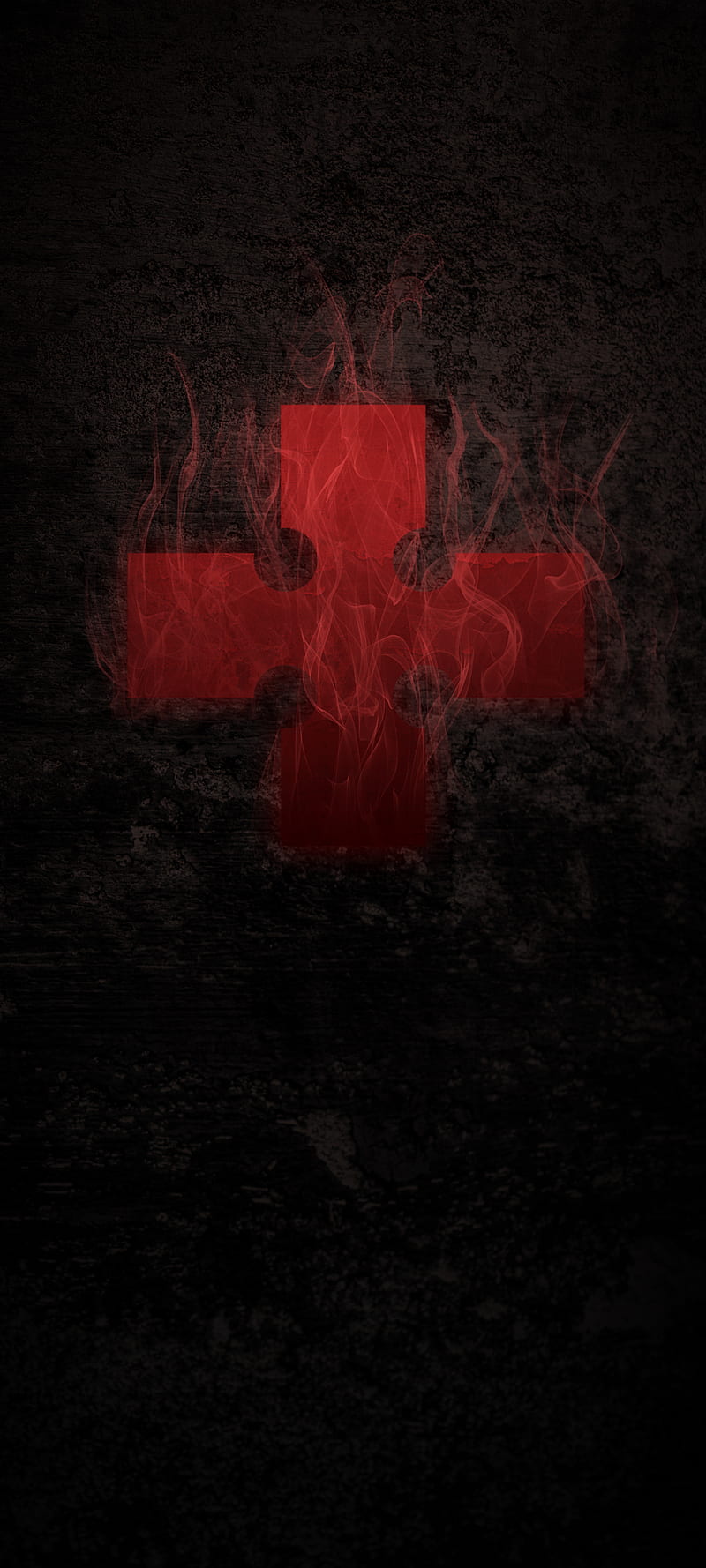 Fire Force, anime, black, cross, dark, evangelist, red, symbol, HD phone  wallpaper | Peakpx