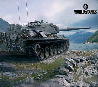 Wallpaper dark, tank, world of tanks, wot, Leopard 1 for mobile