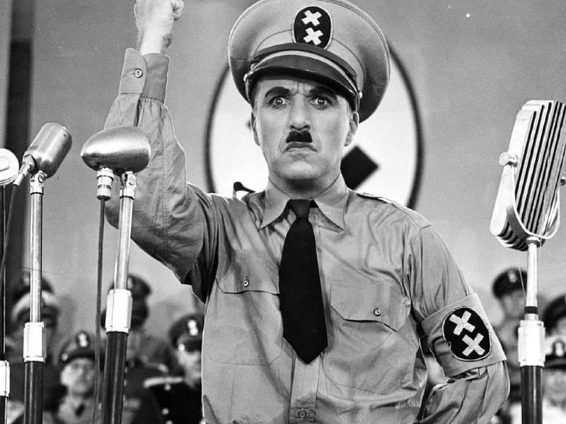 The Dictator (Charlie Chaplin), movies, dictator, entertainement, charlie chaplin, HD wallpaper
