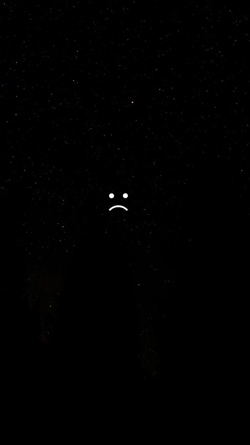 Sad Face In Dark On A Black Background, Profile Picture Sad, Profile, Sad  Background Image And Wallpaper for Free Download