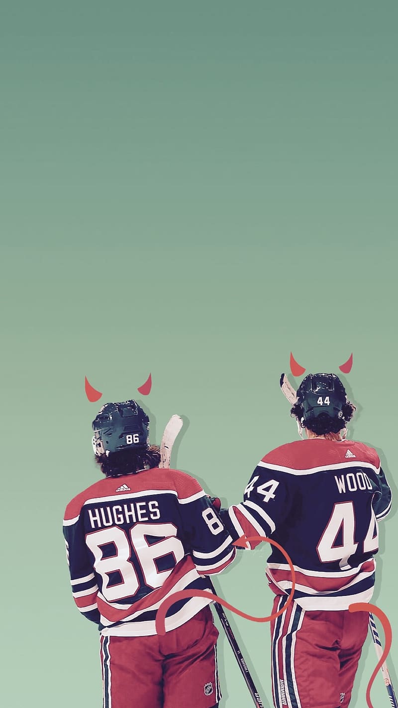 Where Hockey Meets Art, New Jersey Devils, HD phone wallpaper