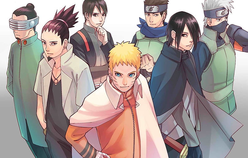 Boruto Uzumaki Kakashi Hatake Shikadai Nara Boruto: Naruto Next