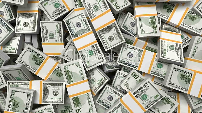 Bundles Of 100 And 50 Dollars Money, HD wallpaper