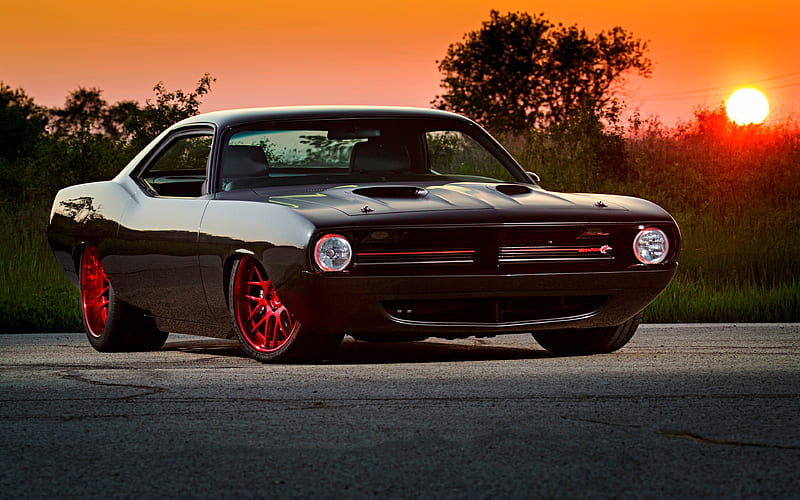 Plymouth Barracuda 2019 cars, tuning, supercars, muscle cars, american cars, Plymouth, HD wallpaper