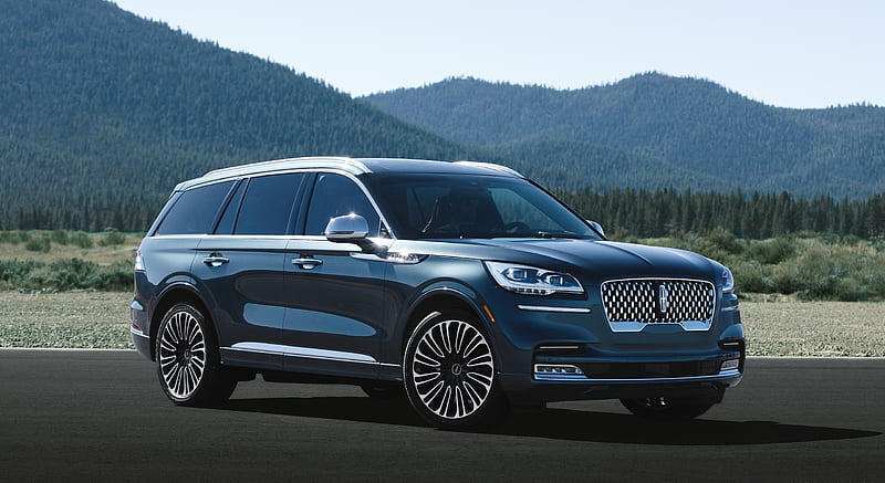 2020 Lincoln Aviator - Front Three-Quarter , car, HD wallpaper