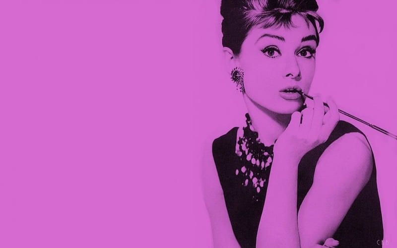 Hollywood Icon Audrey Hepburn, audrey hepburn, the beautiful audrey hepburn, hollywood icon, classic audrey hepburn, HD wallpaper