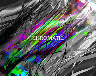 Chromatic Nickel Wallpaper 8K