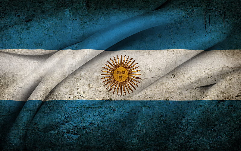 Flag of Argentina, South America, Argentina, Argentine flag, HD wallpaper