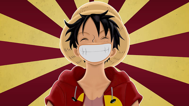 One Piece anime - Straw hat Monkey D Luffy - One Piece Anime