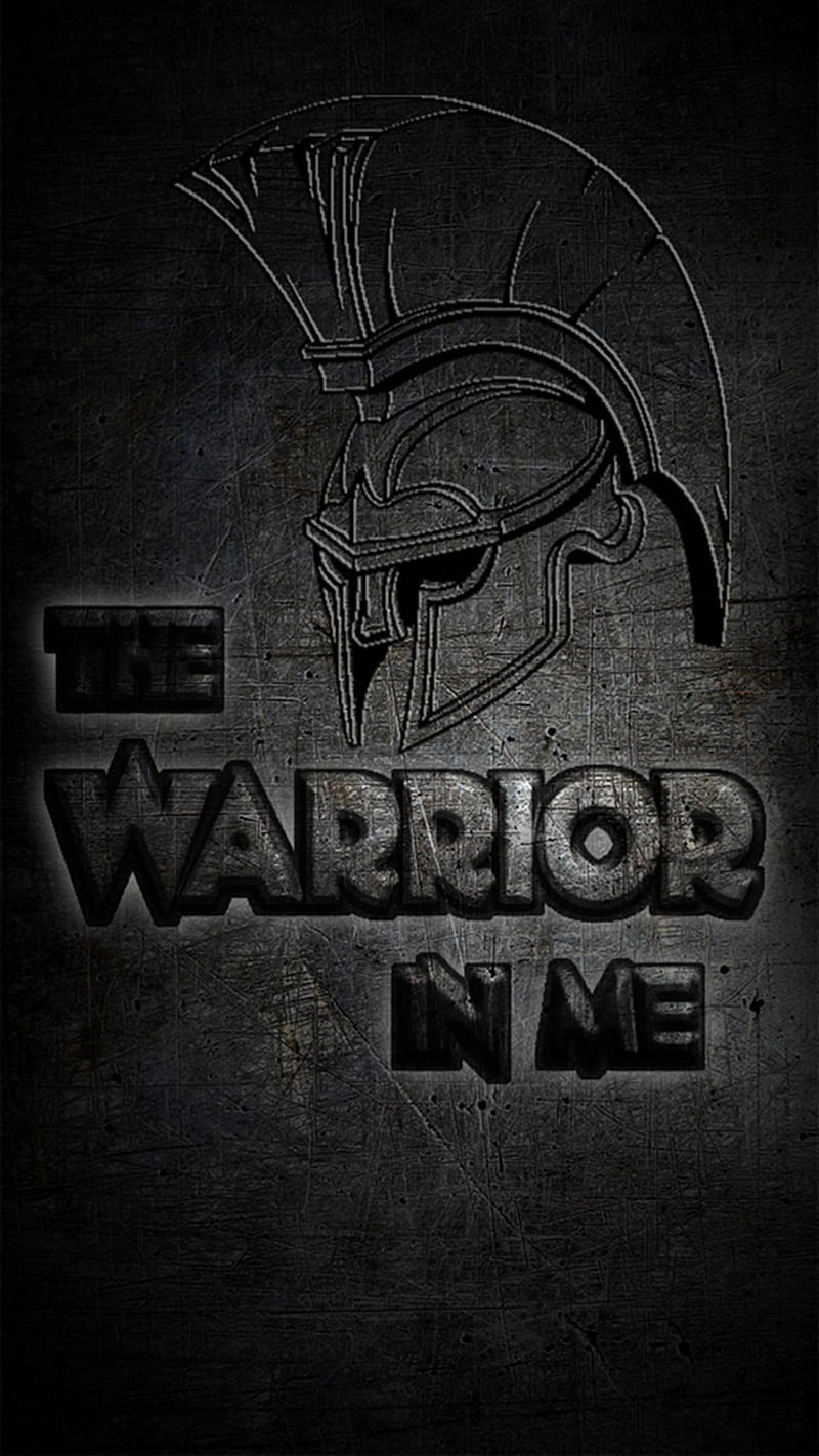 warrior in me, fierce, sparta, HD phone wallpaper