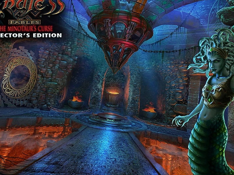 Endless Fables - The Minotaurs Curse12, hidden object, cool, video games, puzzle, fun, HD wallpaper
