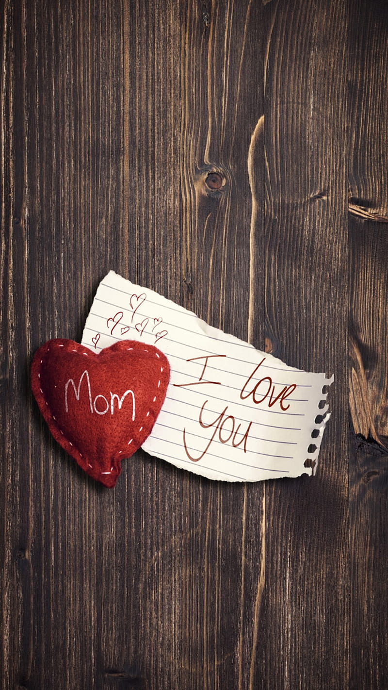 Mom Love , i love you, i love you mom, mother, mothers day, HD phone wallpaper