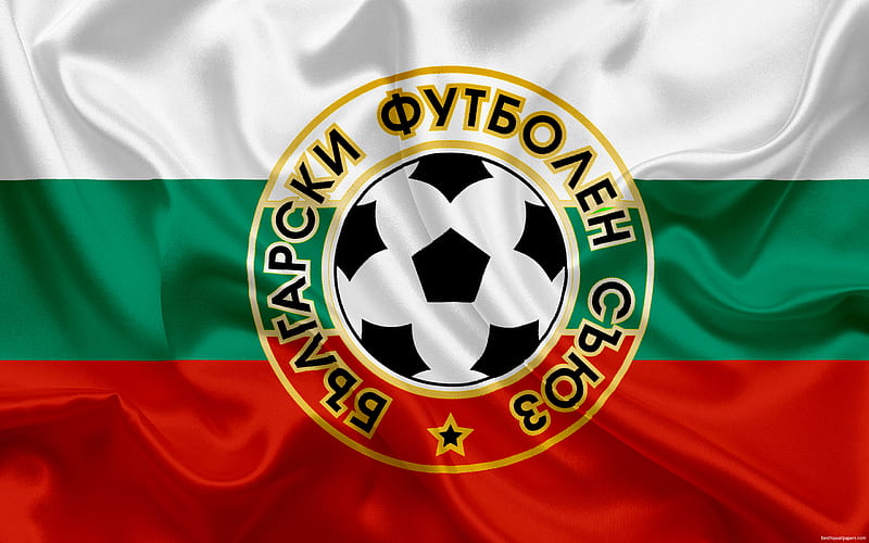 Bulgaria national football team, emblem, logo, flag, Europe, flag of Bulgaria, football, World Cup, HD wallpaper