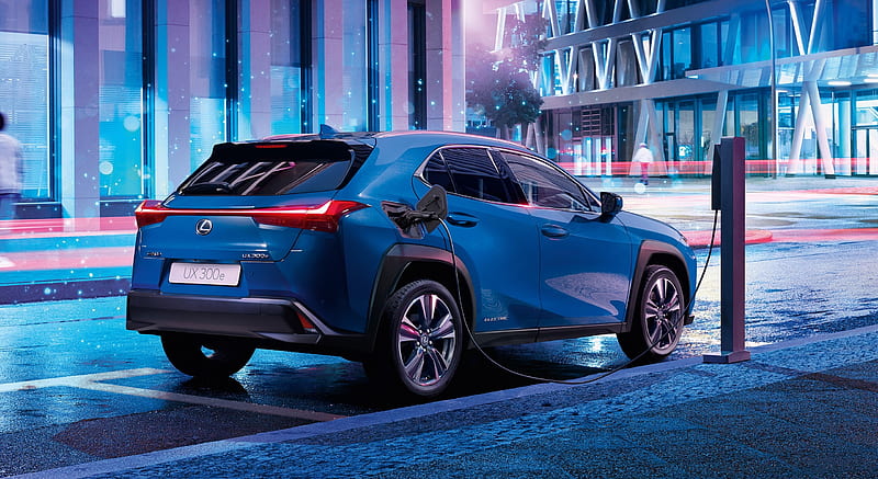 2021 Lexus UX 300e EV (EU-Spec) - Rear Three-Quarter , car, HD wallpaper