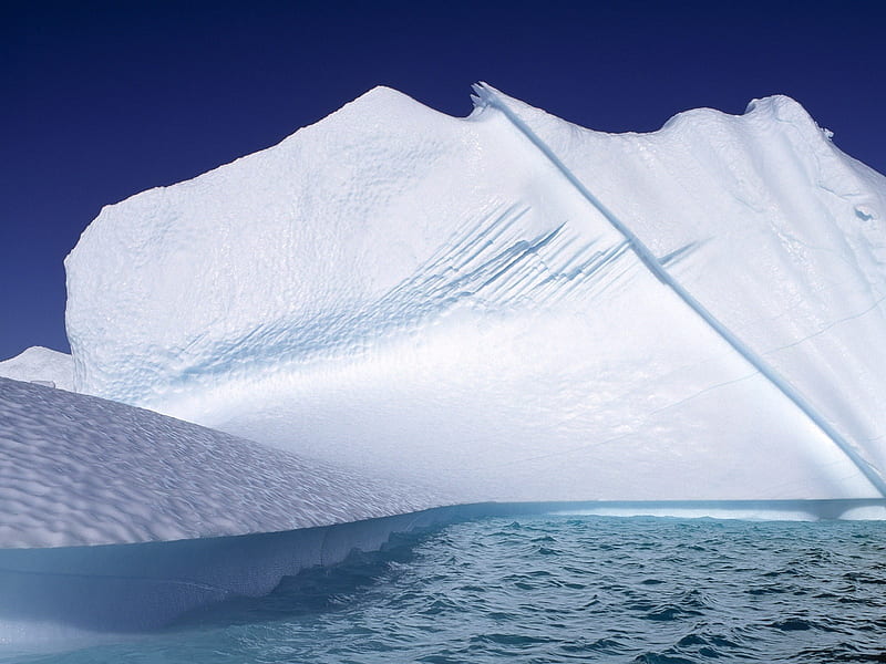 the ice bath-beautiful winter landscape, HD wallpaper