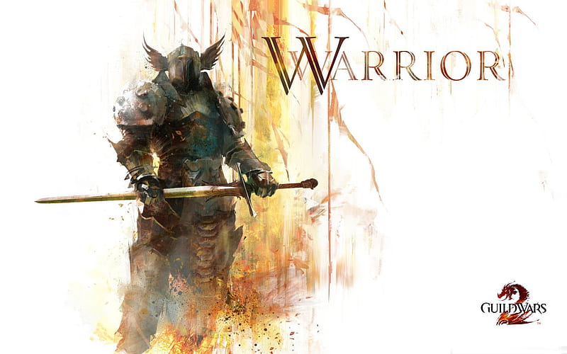 Guild Wars 2 Game warrior 01, HD wallpaper