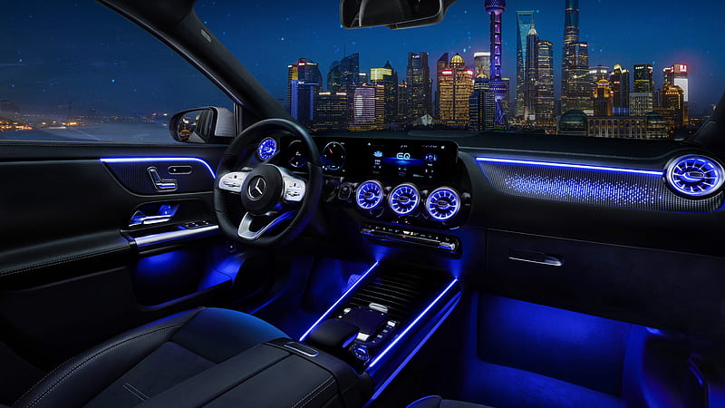 Mercedes-Benz EQA 300 AMG, Auto Shanghai 2021, 2021 cars, electric cars, SUV, HD wallpaper