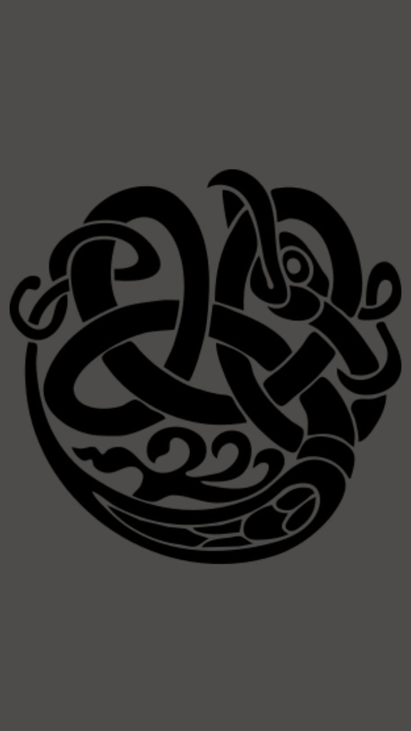 Celtic Ornament, huawei, iphone, samsung, viking, vikingo, HD phone wallpaper