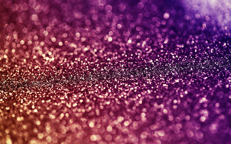 purple glittering background purple glitter texture, close-up, sparkles, purple glittering texture, glitter textures, HD wallpaper