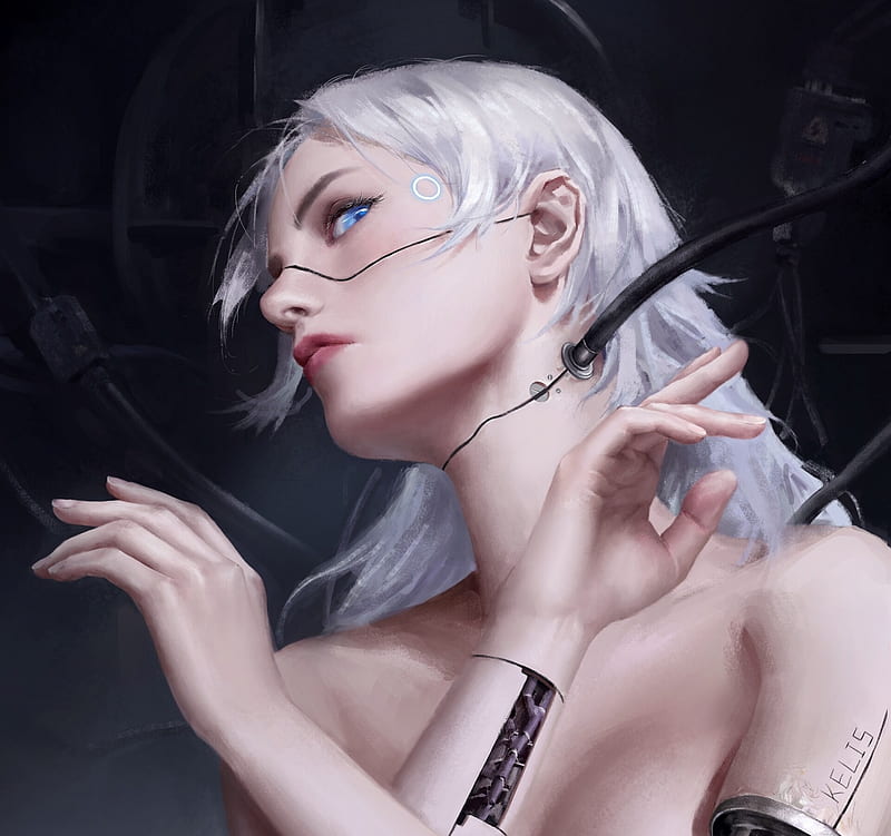 Cyborg girl, girl, wu geng, fantasy, luminos, hand, cyborg, face, HD wallpaper | Peakpx Cyborg girl, girl, wu geng, fantasy, luminos, hand, cyborg, face, HD wallpaper | Peakpx