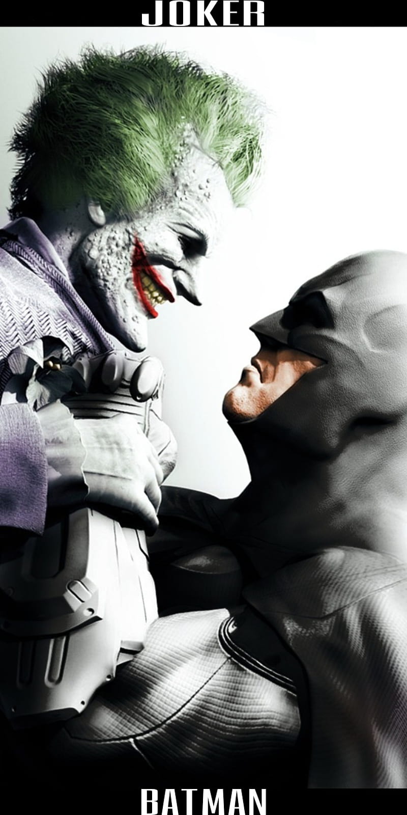 Batman vs Joker, arkham, arkham asylum, arkham city, arkham knight, arkham  origins, HD phone wallpaper | Peakpx