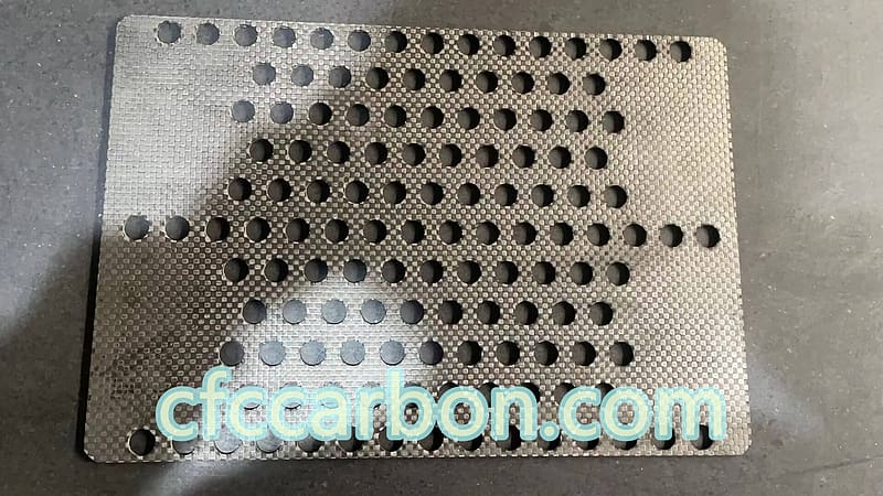 2D carbon fiber composite plate-machined (1), material, manufacturer, plate, CFC, sheet, carbon fiber composite, carbon composite, 2D, HD wallpaper