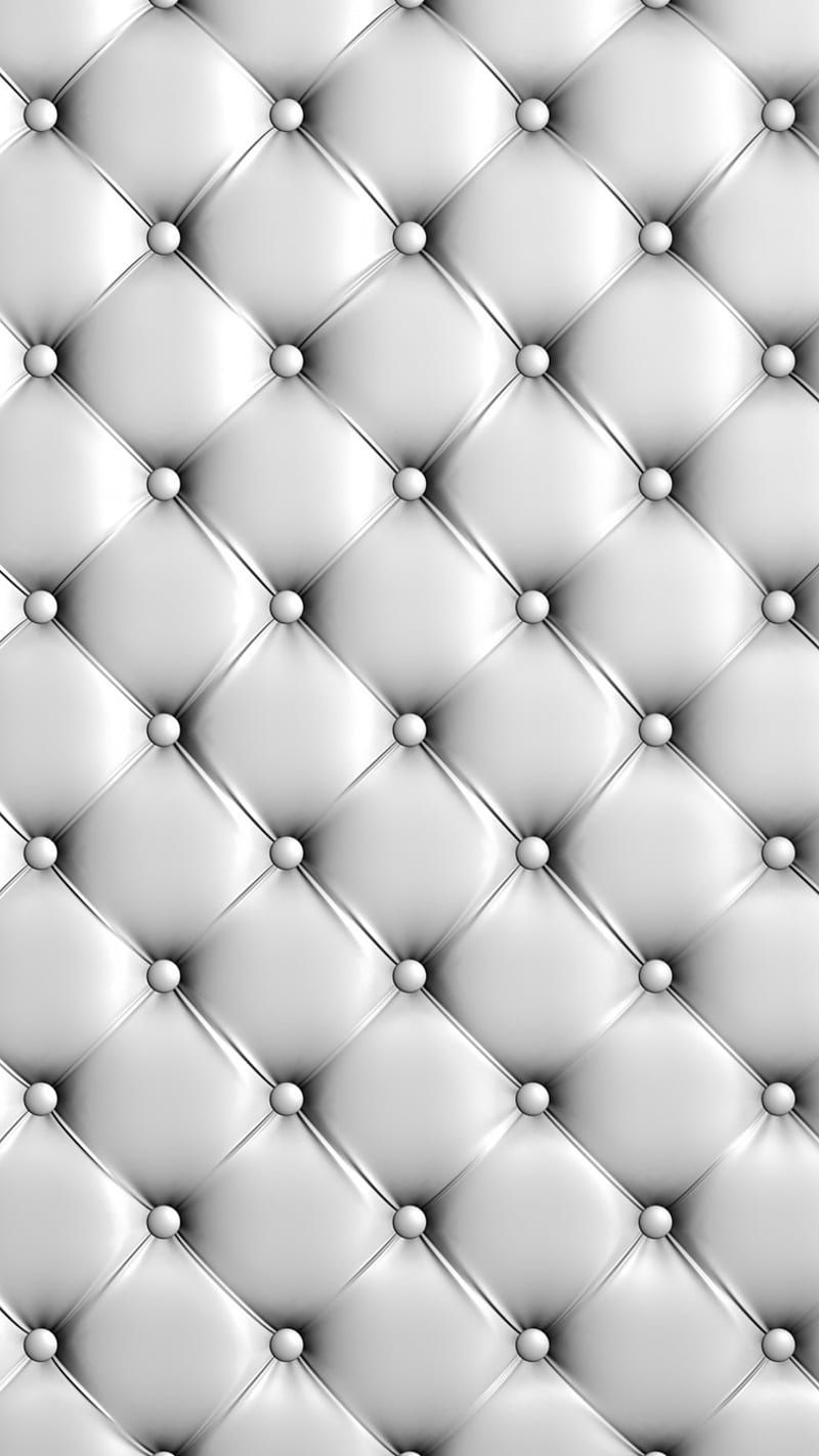 Leather, dots, pattern, texture, white, HD phone wallpaper