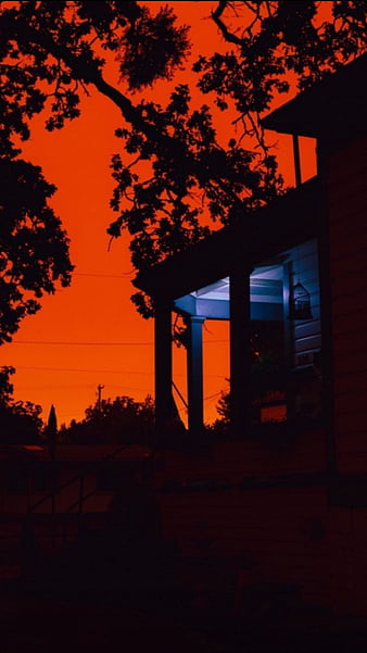 The sun goes down, sunset, dawn, dust till dawn, home, orange, red, tumblr,  vintage, HD phone wallpaper | Peakpx